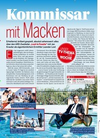 Titelbild der Ausgabe 36/2022 von Kommissar mit Macken. Zeitschriften als Abo oder epaper bei United Kiosk online kaufen.
