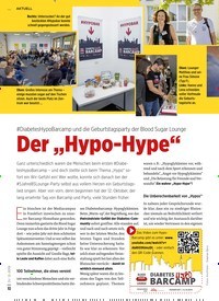 Titelbild der Ausgabe 12/2019 von #DiabetesHypoBarcamp und die Geburtstagsparty der Blood Sugar Lounge: Der „Hypo-Hype“. Zeitschriften als Abo oder epaper bei United Kiosk online kaufen.