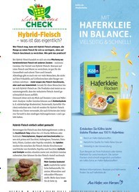 Titelbild der Ausgabe 5/2022 von Hybrid-Fleisch – was ist das eigentlich?. Zeitschriften als Abo oder epaper bei United Kiosk online kaufen.