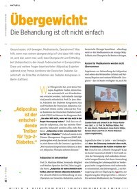 Titelbild der Ausgabe 7/2022 von Übergewicht: Die Behandlung ist oft nicht einfach. Zeitschriften als Abo oder epaper bei United Kiosk online kaufen.