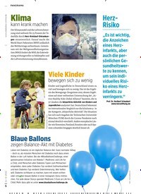 Titelbild der Ausgabe 12/2022 von Blaue Ballons zeigen Balance-Akt mit Diabetes. Zeitschriften als Abo oder epaper bei United Kiosk online kaufen.