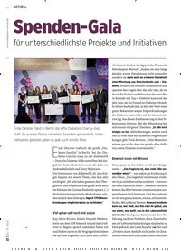 Titelbild der Ausgabe 12/2022 von Spenden-Gala für unterschiedlichste Projekte und Initiativen. Zeitschriften als Abo oder epaper bei United Kiosk online kaufen.