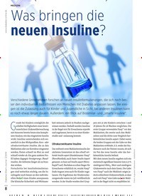 Titelbild der Ausgabe 3/2019 von Was bringen die neuen Insuline?. Zeitschriften als Abo oder epaper bei United Kiosk online kaufen.
