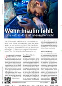 Titelbild der Ausgabe 4/2019 von Wenn Insulin fehlt. Zeitschriften als Abo oder epaper bei United Kiosk online kaufen.