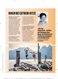 Titelbild der Ausgabe 9/2025 von BIKEN BEI EXTREM-HITZE. Zeitschriften als Abo oder epaper bei United Kiosk online kaufen.