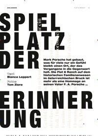 Titelbild der Ausgabe 2/2025 von SPIEL PLANTZ DER ERINNER UNG. Zeitschriften als Abo oder epaper bei United Kiosk online kaufen.