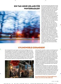 Titelbild der Ausgabe 1/2026 von CYLINGWORLD EXPANDIERT. Zeitschriften als Abo oder epaper bei United Kiosk online kaufen.