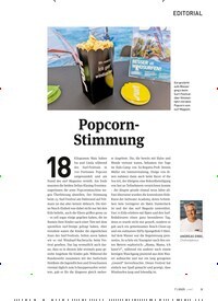 Titelbild der Ausgabe 7/2025 von Popcorn-Stimmung. Zeitschriften als Abo oder epaper bei United Kiosk online kaufen.
