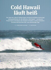 Titelbild der Ausgabe 10/2025 von Cold Hawaii läuft heiß. Zeitschriften als Abo oder epaper bei United Kiosk online kaufen.
