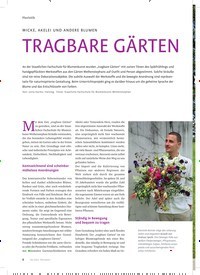 Titelbild der Ausgabe 5/2022 von TRAGBARE GÄRTEN. Zeitschriften als Abo oder epaper bei United Kiosk online kaufen.