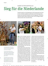 Titelbild der Ausgabe 10/2022 von Sieg für die Niederlande. Zeitschriften als Abo oder epaper bei United Kiosk online kaufen.