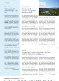 Titelbild der Ausgabe 10/2021 von Katrin Böhning-Gaese und Hans Joosten ausgezeichnet. Zeitschriften als Abo oder epaper bei United Kiosk online kaufen.