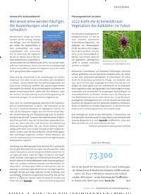 Titelbild der Ausgabe 4/2022 von Wetterextreme werden häufiger, die Auswirkungen sind unterschiedlich. Zeitschriften als Abo oder epaper bei United Kiosk online kaufen.