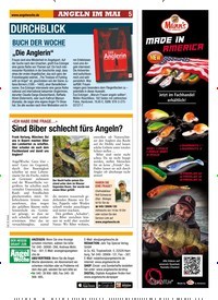 Titelbild der Ausgabe 110/2018 von »ICH HABE EINE FRAGE…« Sind Biber schlecht fürs Angeln?. Zeitschriften als Abo oder epaper bei United Kiosk online kaufen.