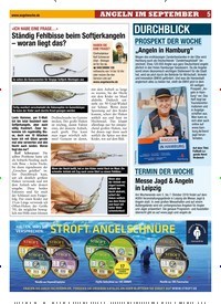 Titelbild der Ausgabe 200/2018 von »ICH HABE EINE FRAGE…«: Ständig Fehlbisse beim Softjerkangeln – woran liegt das?. Zeitschriften als Abo oder epaper bei United Kiosk online kaufen.