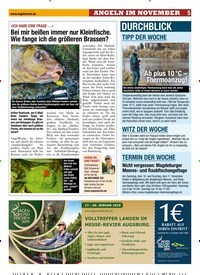Titelbild der Ausgabe 240/2018 von »ICH HABE EINE FRAGE …« Bei mir beißen immer nur Kleinfische. Wie fange ich die größeren Brassen?. Zeitschriften als Abo oder epaper bei United Kiosk online kaufen.