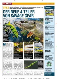 Titelbild der Ausgabe 260/2018 von DER NEUE 4-TEILER VON SAVAGE GEAR. Zeitschriften als Abo oder epaper bei United Kiosk online kaufen.