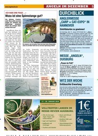 Titelbild der Ausgabe 10/2019 von »ICH HABE EINE FRAGE …« Wozu ist eine Spinnstange gut?. Zeitschriften als Abo oder epaper bei United Kiosk online kaufen.