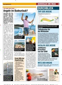 Titelbild der Ausgabe 140/2019 von »ICH HABE EINE FRAGE…«: Angeln im Badeurlaub?. Zeitschriften als Abo oder epaper bei United Kiosk online kaufen.