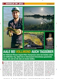 Titelbild der Ausgabe 150/2019 von ANGELN IM JULI: AALE BEI VOLLMOND AUCH TAGSÜBER. Zeitschriften als Abo oder epaper bei United Kiosk online kaufen.