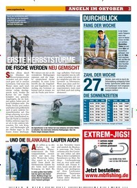 Titelbild der Ausgabe 220/2019 von ERSTE HERBSTSTÜRME DIE FISCHE WERDEN NEU GEMISCHT. Zeitschriften als Abo oder epaper bei United Kiosk online kaufen.