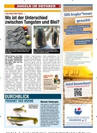 Titelbild der Ausgabe 220/2019 von »ICH HABE EINE FRAGE…«: Wo ist der Unterschied zwischen Tungsten und Blei?. Zeitschriften als Abo oder epaper bei United Kiosk online kaufen.