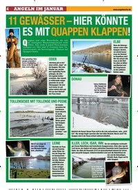 Titelbild der Ausgabe 20/2020 von 11 GEWÄSSER – HIER KÖNNTE ES MIT QUAPPEN KLAPPEN!. Zeitschriften als Abo oder epaper bei United Kiosk online kaufen.