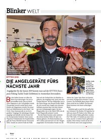 Titelbild der Ausgabe 90/2018 von EFTTEX 2018: DIE ANGELGERÄTE FÜRS NÄCHSTE JAHR. Zeitschriften als Abo oder epaper bei United Kiosk online kaufen.