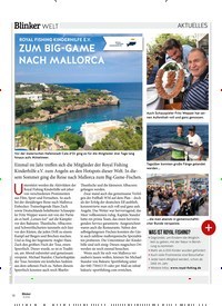 Titelbild der Ausgabe 90/2018 von ROYAL FISHING KINDERHILFE E.V. ZUM BIG-GAME NACH MALLORCA. Zeitschriften als Abo oder epaper bei United Kiosk online kaufen.