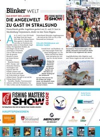 Titelbild der Ausgabe 60/2019 von DIE ANGELWELT ZU GAST IN STRALSUND. Zeitschriften als Abo oder epaper bei United Kiosk online kaufen.
