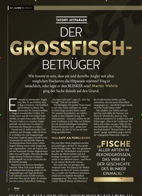 Titelbild der Ausgabe 90/2019 von 50 JAHRE BLINKER: TATORT: HITPARADE: DER GROSSFISCHBETRÜGER. Zeitschriften als Abo oder epaper bei United Kiosk online kaufen.