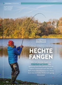 Titelbild der Ausgabe 100/2019 von DEADBAITING: GANZ ENTSPANNT: HECHTE FANGEN. Zeitschriften als Abo oder epaper bei United Kiosk online kaufen.