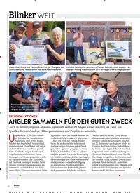 Titelbild der Ausgabe 110/2019 von SPENDEN-AKTIONEN: ANGLER SAMMELN FÜR DEN GUTEN ZWECK. Zeitschriften als Abo oder epaper bei United Kiosk online kaufen.