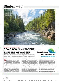 Titelbild der Ausgabe 20/2020 von SAMMELN UND GEWINNEN: GEMEINSAM AKTIV FÜR SAUBERE GEWÄSSER. Zeitschriften als Abo oder epaper bei United Kiosk online kaufen.