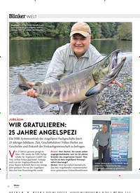 Titelbild der Ausgabe 20/2020 von JUBILÄUM: WIR GRATULIEREN: 25 JAHRE ANGELSPEZI. Zeitschriften als Abo oder epaper bei United Kiosk online kaufen.