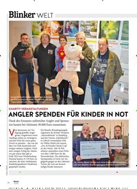 Titelbild der Ausgabe 30/2020 von AKTUELLES: CHARITY-VERANSTALTUNGEN: ANGLER SPENDEN FÜR KINDER IN NOT. Zeitschriften als Abo oder epaper bei United Kiosk online kaufen.