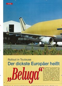 Titelbild der Ausgabe 71/2018 von Rollout in Toulouse Der dickste Europäer heißt: „Beluga“. Zeitschriften als Abo oder epaper bei United Kiosk online kaufen.