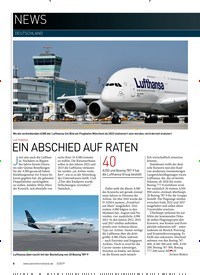 Titelbild der Ausgabe 50/2019 von LUFTHANSA: EIN ABSCHIED AUF RATEN. Zeitschriften als Abo oder epaper bei United Kiosk online kaufen.