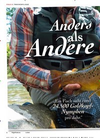 Titelbild der Ausgabe 40/2018 von PRAXIS TROCKENFLIEGE: Anders als andere. Zeitschriften als Abo oder epaper bei United Kiosk online kaufen.