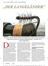 Titelbild der Ausgabe 30/2019 von PRAXIS LESER BINDEN FLIEGEN: SEERINGELWURM: „DER LANGELÄNDER“. Zeitschriften als Abo oder epaper bei United Kiosk online kaufen.