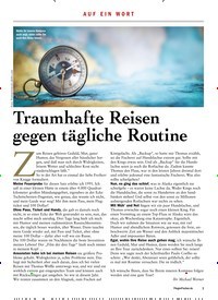 Titelbild der Ausgabe 70/2019 von AUF EIN WORT: Traumhafte Reisen gegen tägliche Routine. Zeitschriften als Abo oder epaper bei United Kiosk online kaufen.