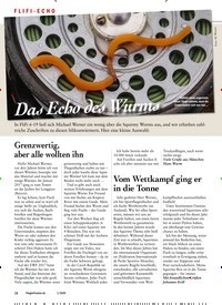 Titelbild der Ausgabe 10/2020 von FLIFI-ECHO: Das Echo des Wurms. Zeitschriften als Abo oder epaper bei United Kiosk online kaufen.