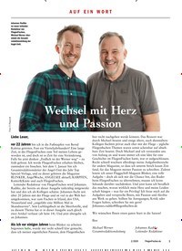 Titelbild der Ausgabe 20/2020 von AUF EIN WORT: Wechsel mit Herz und Passion. Zeitschriften als Abo oder epaper bei United Kiosk online kaufen.