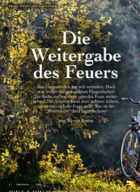 Titelbild der Ausgabe 20/2020 von PRAXIS EINSTELLUNG ZUM FISCHEN: Die Weitergabe des Feuers. Zeitschriften als Abo oder epaper bei United Kiosk online kaufen.