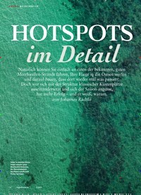 Titelbild der Ausgabe 20/2020 von MEERFORELLE: HOTSPOTS im Detail. Zeitschriften als Abo oder epaper bei United Kiosk online kaufen.