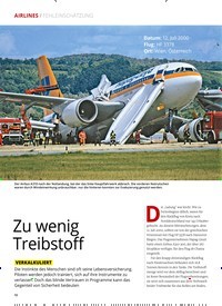 Titelbild der Ausgabe 121/2022 von Zu wenig Treibstoff. Zeitschriften als Abo oder epaper bei United Kiosk online kaufen.