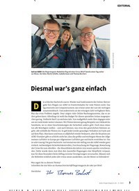 Titelbild der Ausgabe 60/2023 von Diesmal war’s ganz einfach. Zeitschriften als Abo oder epaper bei United Kiosk online kaufen.