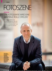 Titelbild der Ausgabe 30/2019 von FORUM: FOTOSZENE: INTERVIEW „DIE FOTOGRAFIE WIRD EINE ZENTRALE ROLLE SPIELEN.“. Zeitschriften als Abo oder epaper bei United Kiosk online kaufen.