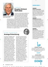 Titelbild der Ausgabe 120/2022 von Analoge Entwicklung. Zeitschriften als Abo oder epaper bei United Kiosk online kaufen.