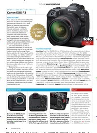 Titelbild der Ausgabe 121/2023 von Canon EOS R3. Zeitschriften als Abo oder epaper bei United Kiosk online kaufen.